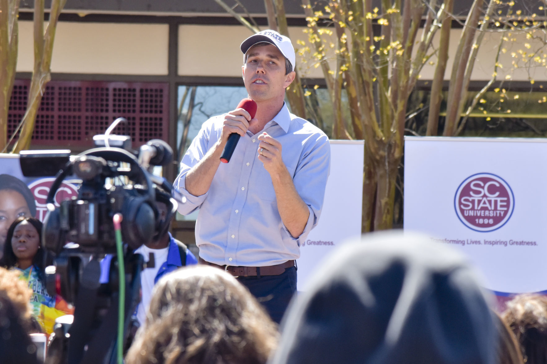 Beto O'Rourke at S.C. State